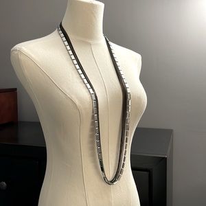Tasha multi-strand long statement necklace.  40”long. Weight approx. 5.8oz